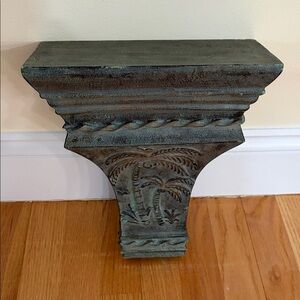 Decorative Palm Tree Wall Shelf/ Corbel